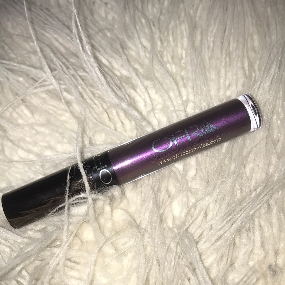 brand new ofra purple metallic lipstick